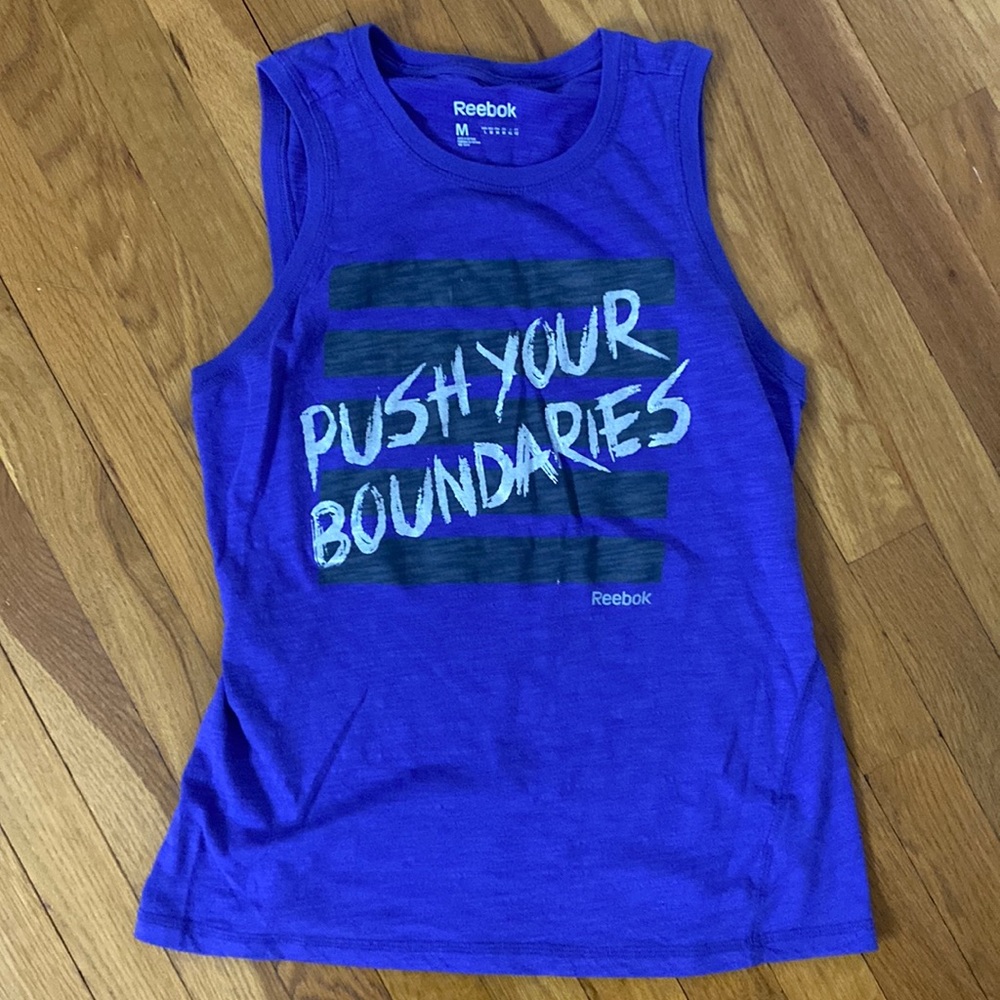 Reebok Purple Tee Size Medium